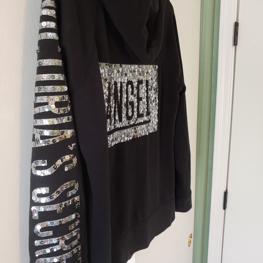 Bling hooded sweat outfit